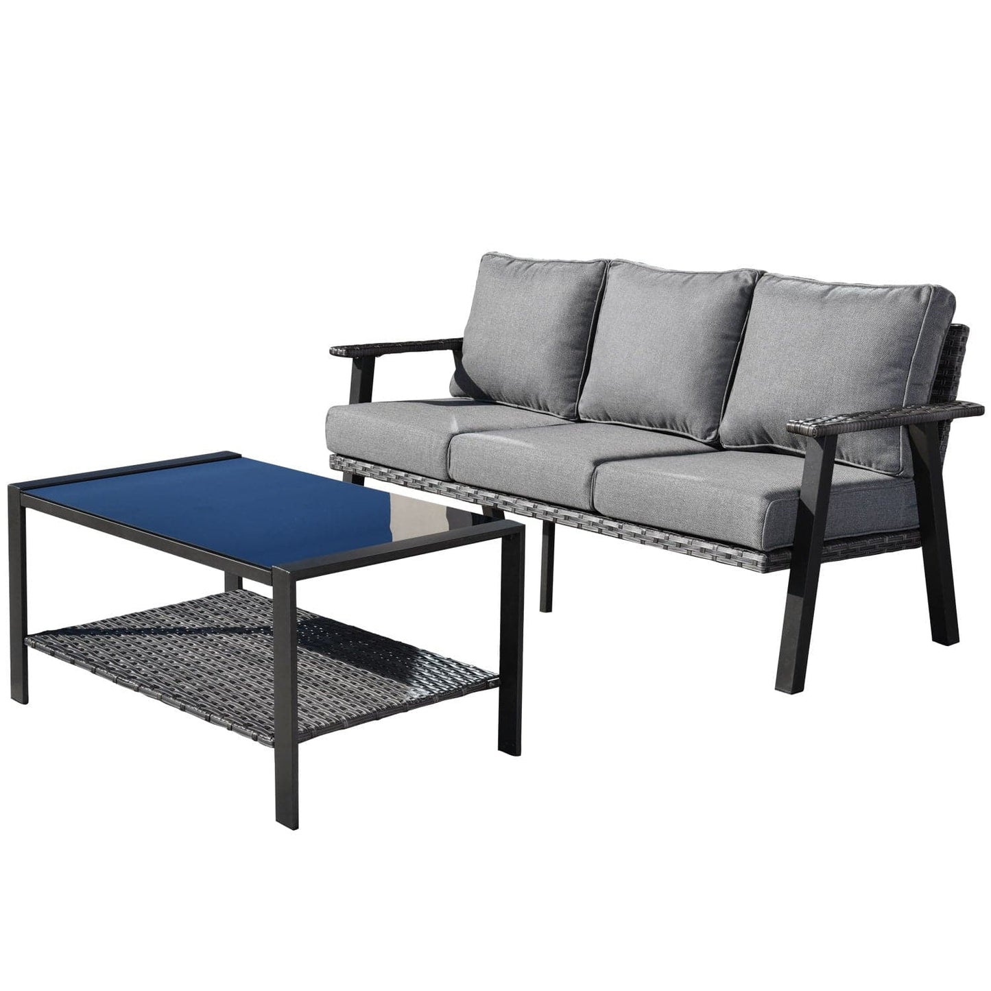 Xizzi Factory Direct Wholesale All Weather 2 Piece Bistro Set On Sale