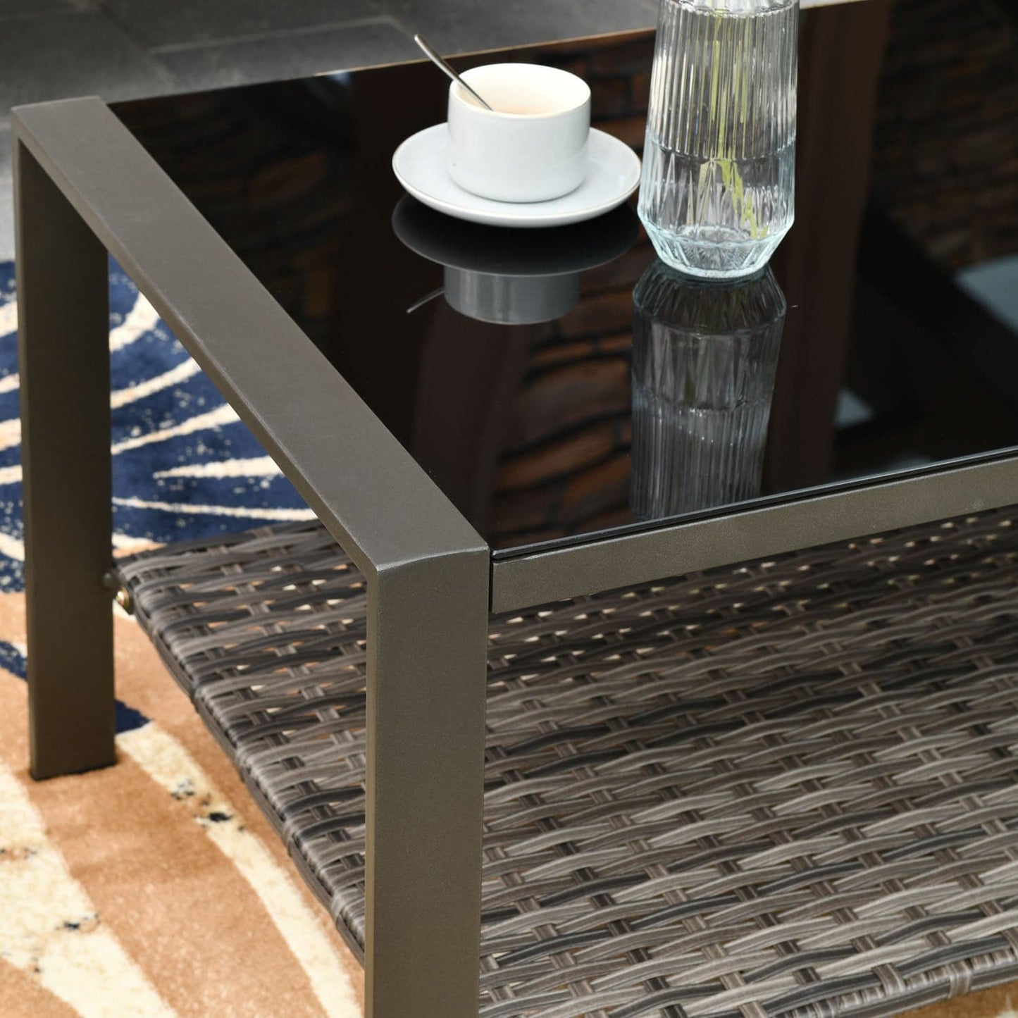 Xizzi Factory Direct Wholesale All Weather 2 Piece Bistro Set On Sale