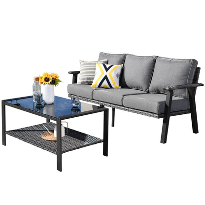 Xizzi Factory Direct Furniture patio 4 piece set Metal Bistro Set