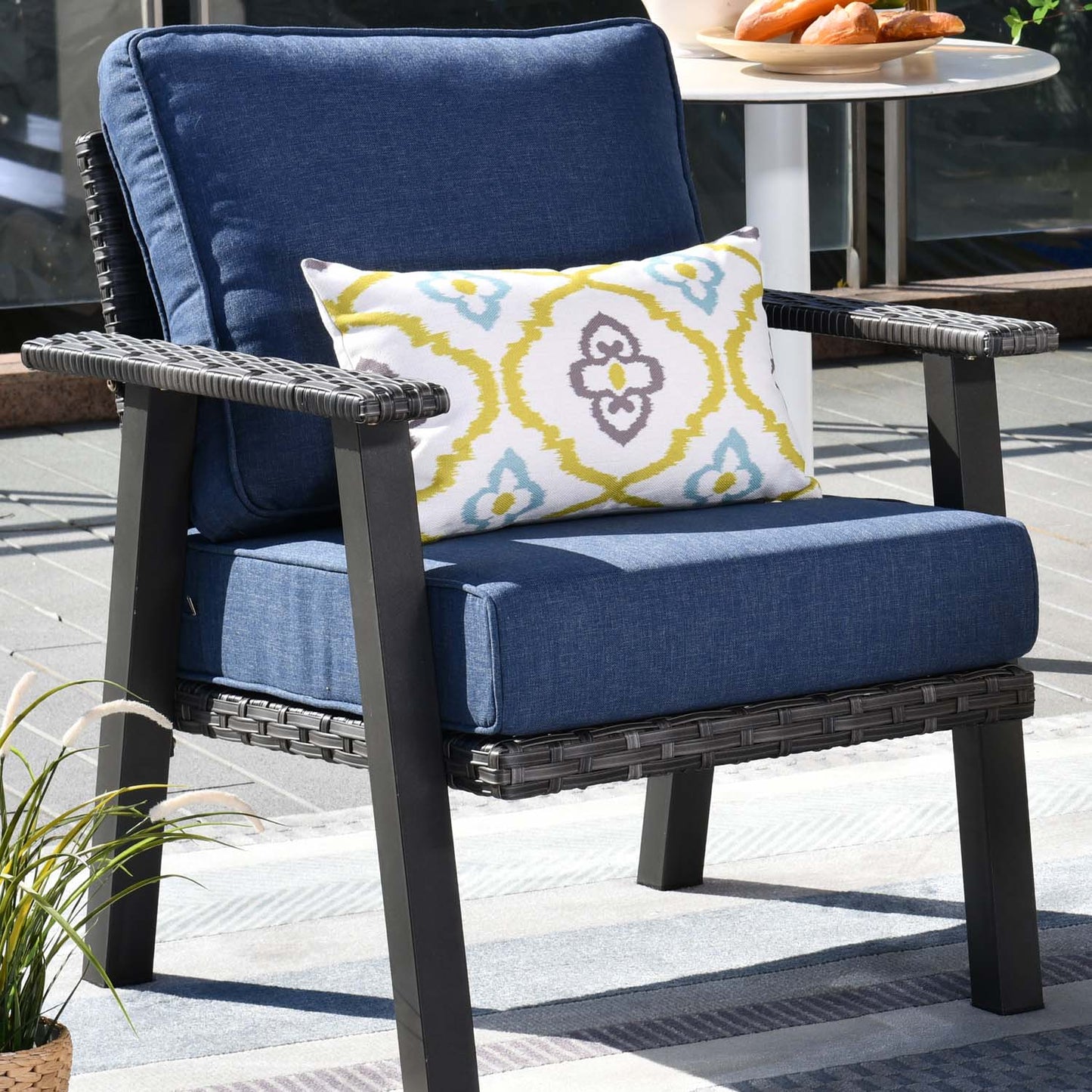 Xizzi Factory Direct Furniture patio 4 piece set Metal Bistro Set