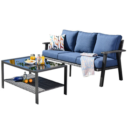 Xizzi Factory Direct Furniture patio 4 piece set Metal Bistro Set
