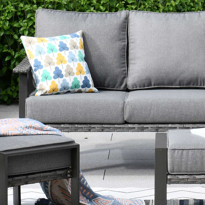 Xizzi Factory Direct Patio Furniture 5 Piece Outdoor Wicker Set Top Brand