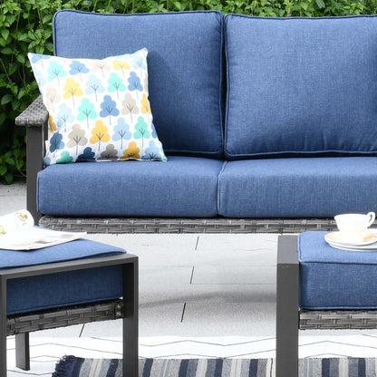 Xizzi Factory Direct Patio Furniture 5 Piece Outdoor Wicker Set Top Brand